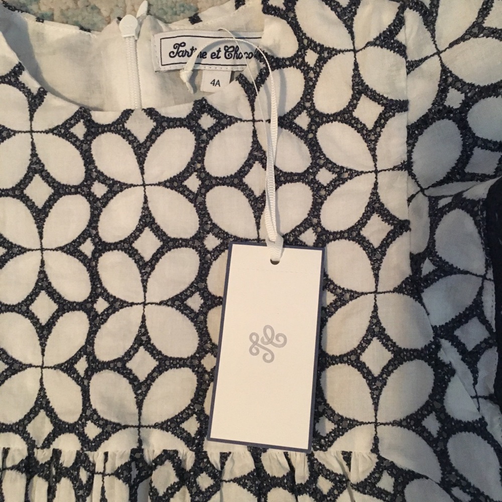 Tartine et chocolat girls dress size 4 - Picture 3 of 8